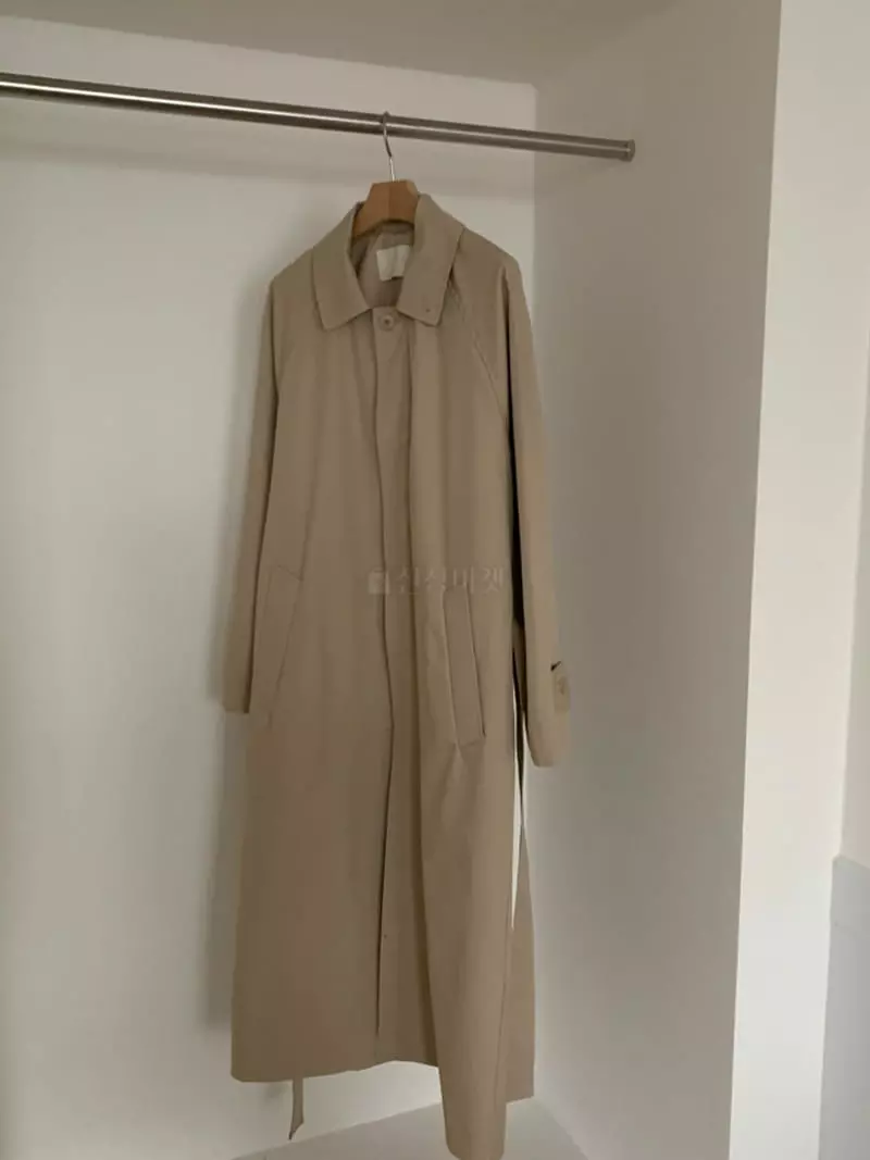 Renouveau - Korean Women Fashion - #womensfashion - Classic Trench Jacket - 4