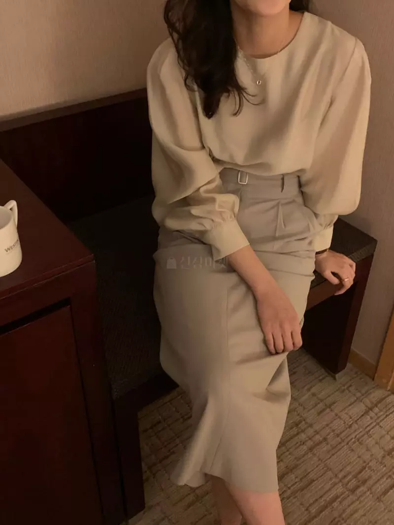 Renouveau - Korean Women Fashion - #momslook - Two Way Skirt