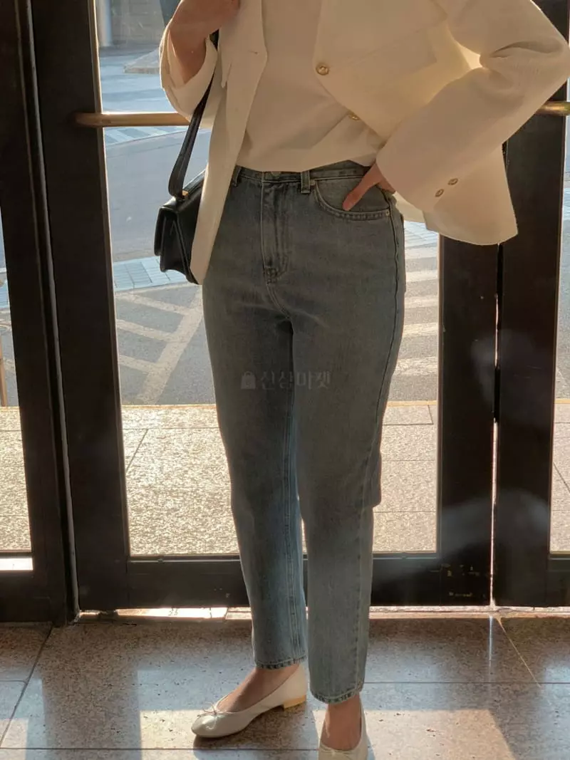 Renouveau - Korean Women Fashion - #momslook - Kaihara Jeans - 3