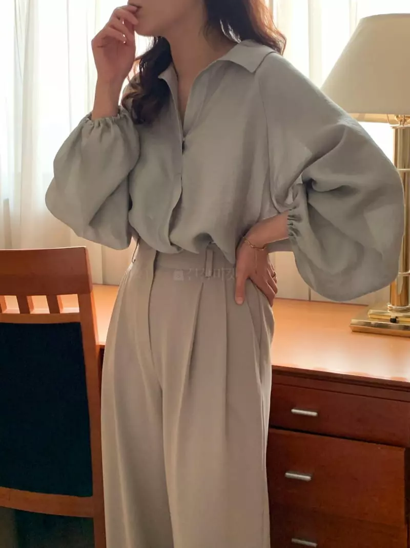 Renouveau - Korean Women Fashion - #shopsmall - Loren Blouse - 2