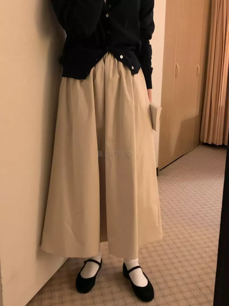 Renouveau - Korean Women Fashion - #momslook - Flare Skirt - 4