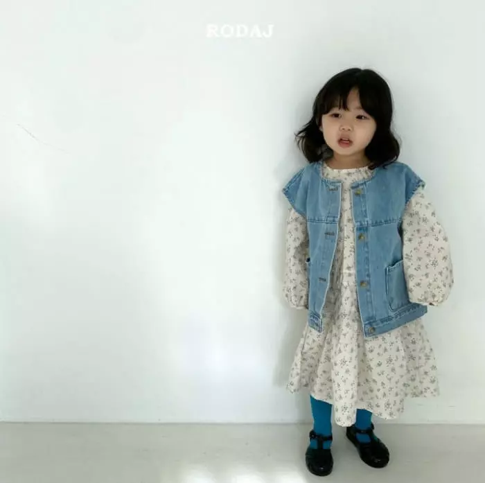 Roda J - Korean Children Fashion - #Kfashion4kids - Needs Denim Vest - 7