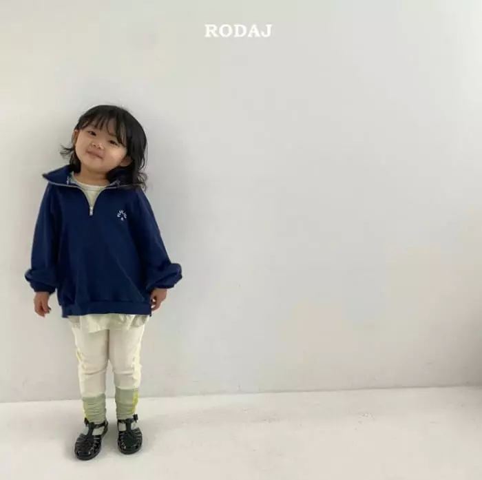 Roda J - Korean Children Fashion - #childofig - Risk Half Zip-up Tee - 5