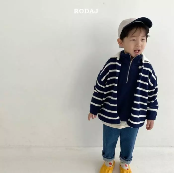 Roda J - Korean Children Fashion - #childrensboutique - Risk Half Zip-up Tee - 6