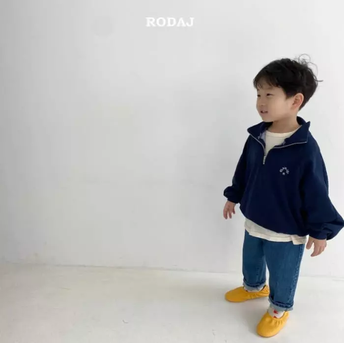 Roda J - Korean Children Fashion - #fashionkids - Risk Half Zip-up Tee - 9