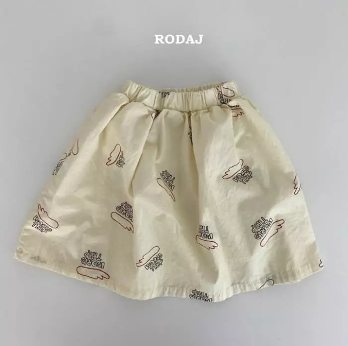 Roda J - Korean Children Fashion - #fashionkids - Trip Skirt