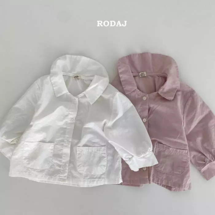 Roda J - Korean Children Fashion - #kidsshorts - Peach Blouse - 3
