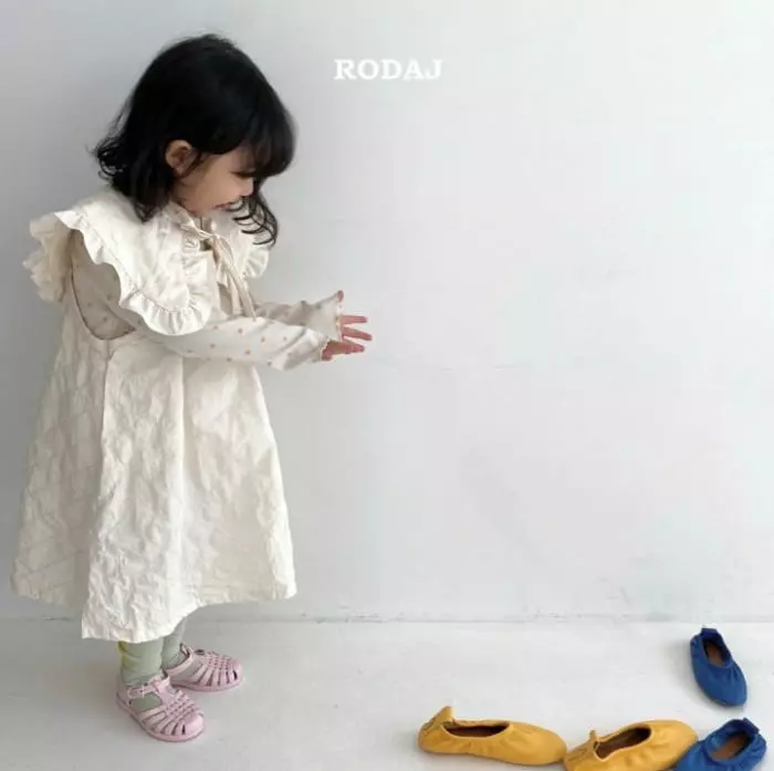 Roda J - Korean Children Fashion - #kidsstore - Mood One-piece Ivory - 2