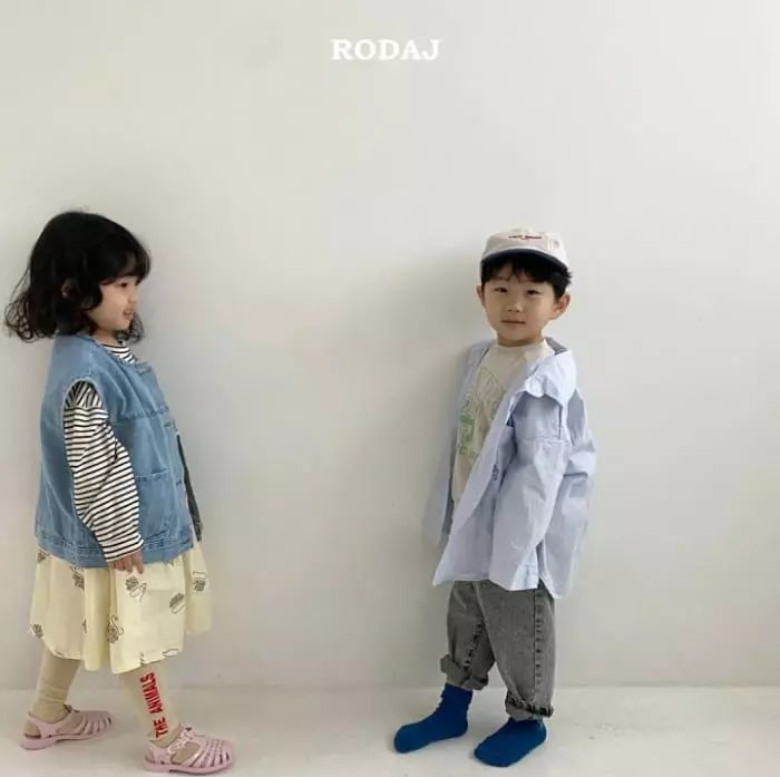 Roda J - Korean Children Fashion - #kidsstore - Needs Denim Vest - 5