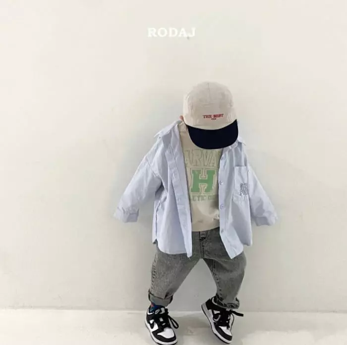 Roda J - Korean Children Fashion - #minifashionista - 316 Black Denim Pants - 4