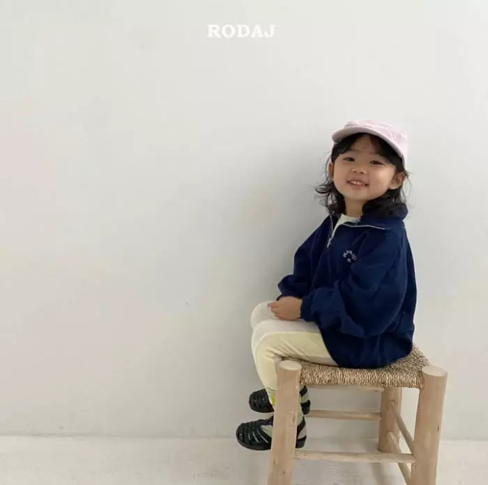 Roda J - Korean Children Fashion - #toddlerclothing - Risk Half Zip-up Tee - 3