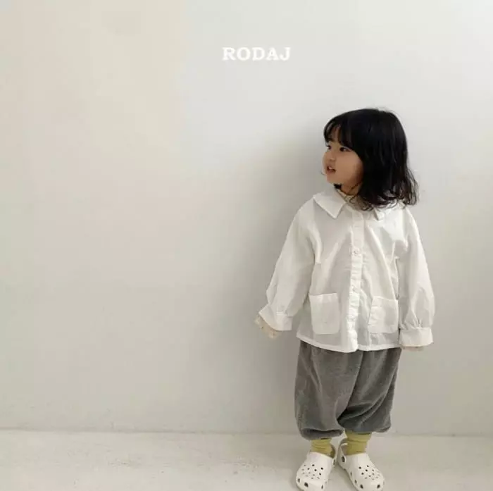 Roda J - Korean Children Fashion - #toddlerclothing - Peach Blouse - 12