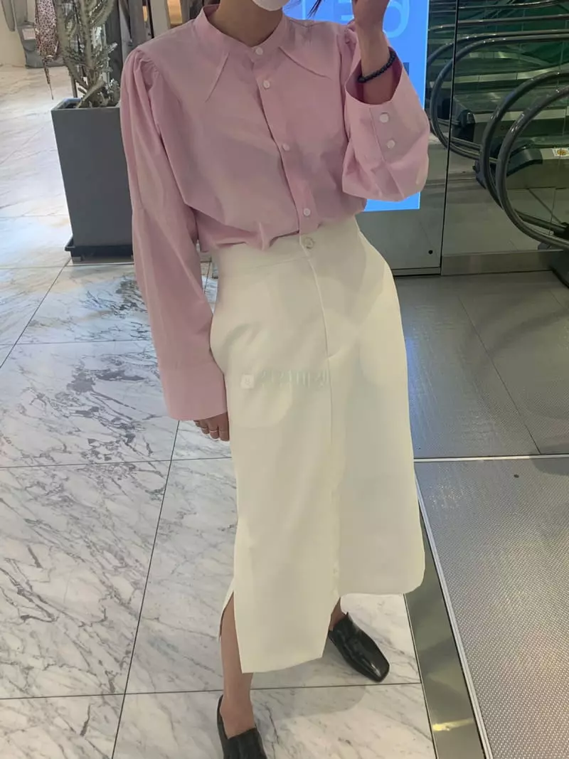 Roomk - Korean Women Fashion - #momslook - Puff Shirt - 2