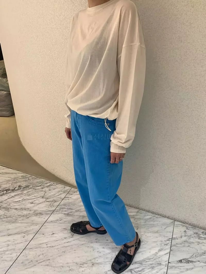 Roomk - Korean Women Fashion - #restrostyle - String Tee - 3