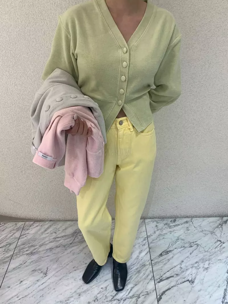 Roomk - Korean Women Fashion - #vintageinspired - Terry Cardigan