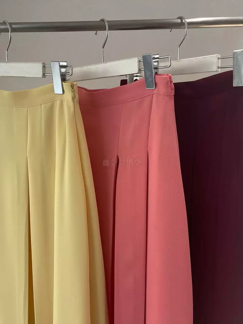 Roomk - Korean Women Fashion - #womensfashion - Wrinkle Skirt