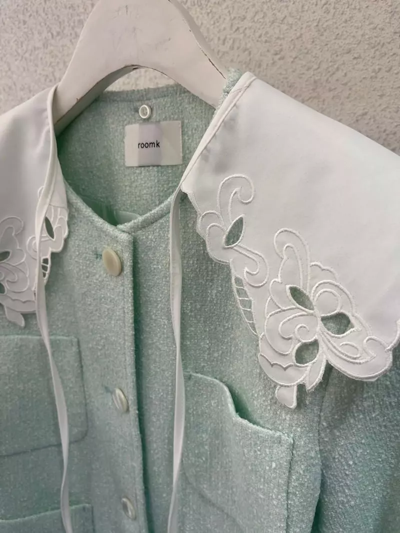 Roomk - Korean Women Fashion - #womensfashion - Tweed Jacket