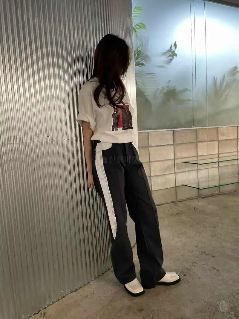 Rooof - Korean Women Fashion - #momslook - Day Night Pants - 3