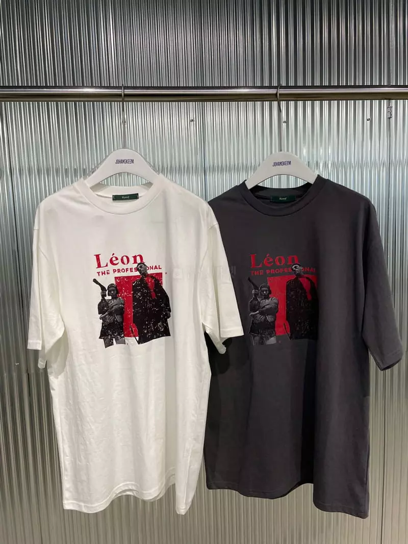 Rooof - Korean Women Fashion - #pursuepretty - Leon Tee - 5