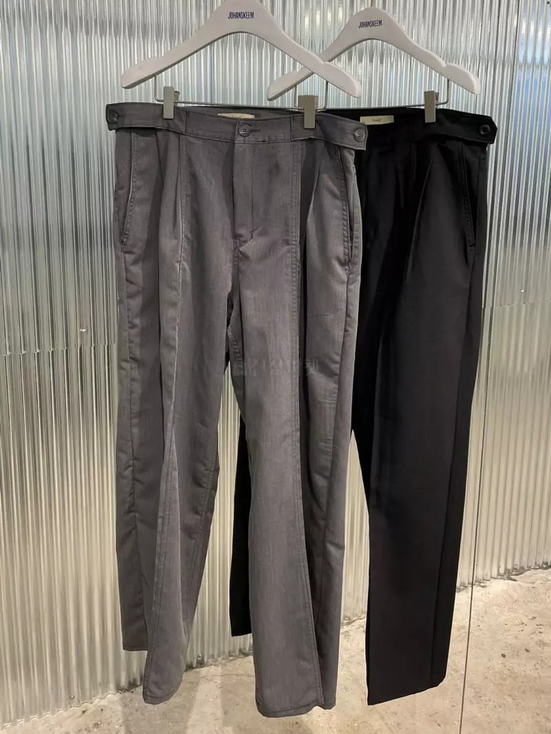 Rooof - Korean Women Fashion - #pursuepretty - Stitch Pants - 4
