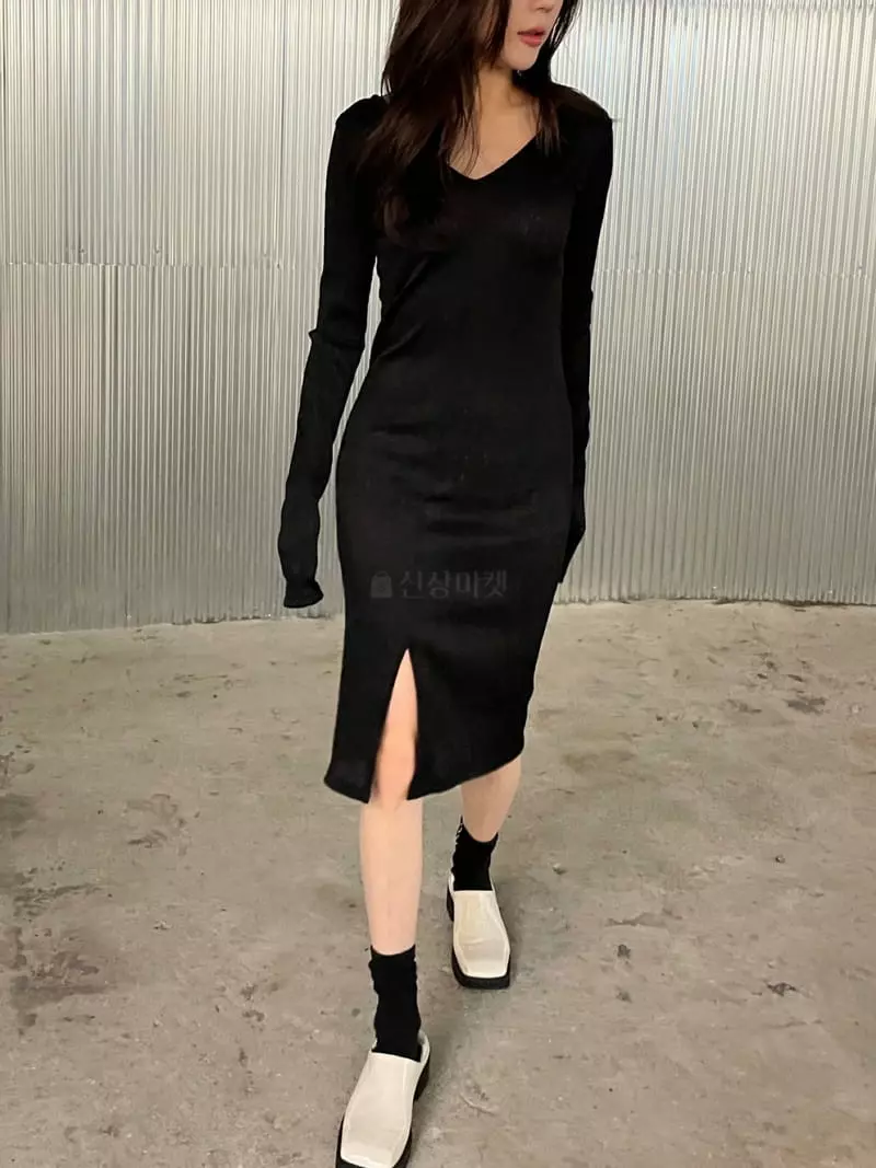 Rooof - Korean Women Fashion - #restrostyle - Bokart Open One-piece - 3
