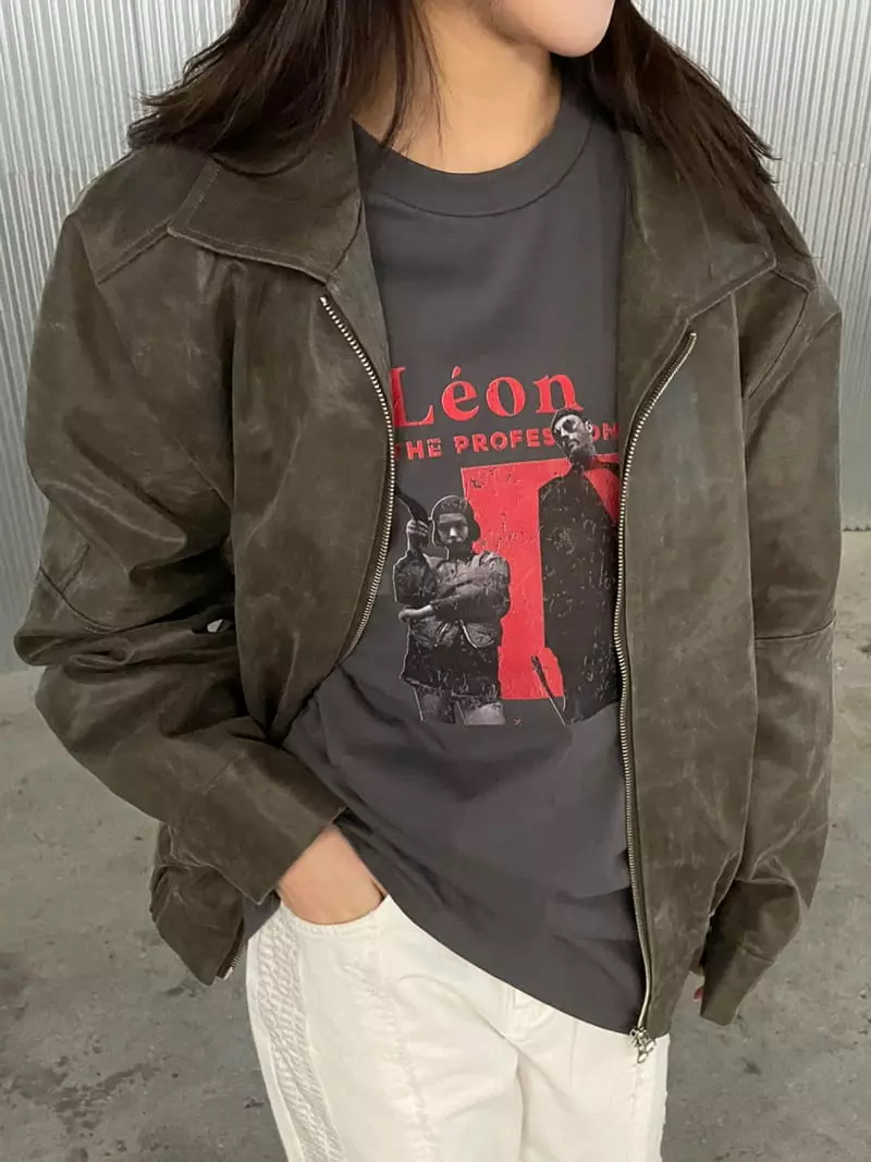 Rooof - Korean Women Fashion - #restrostyle - Creek Vintage Jacket