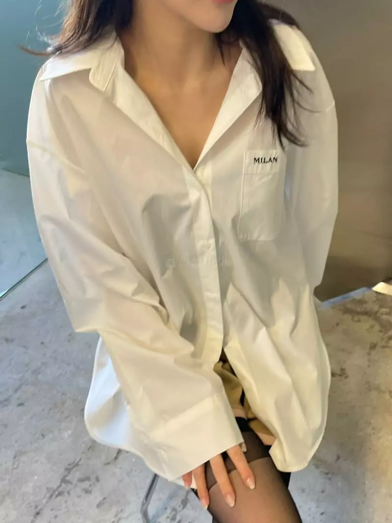 Rooof - Korean Women Fashion - #thelittlethings - Milan Shirt