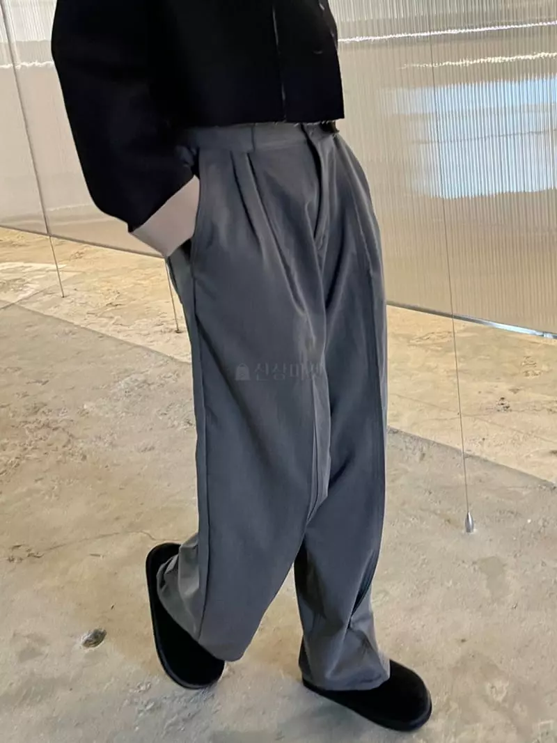 Rooof - Korean Women Fashion - #vintageinspired - Stitch Pants