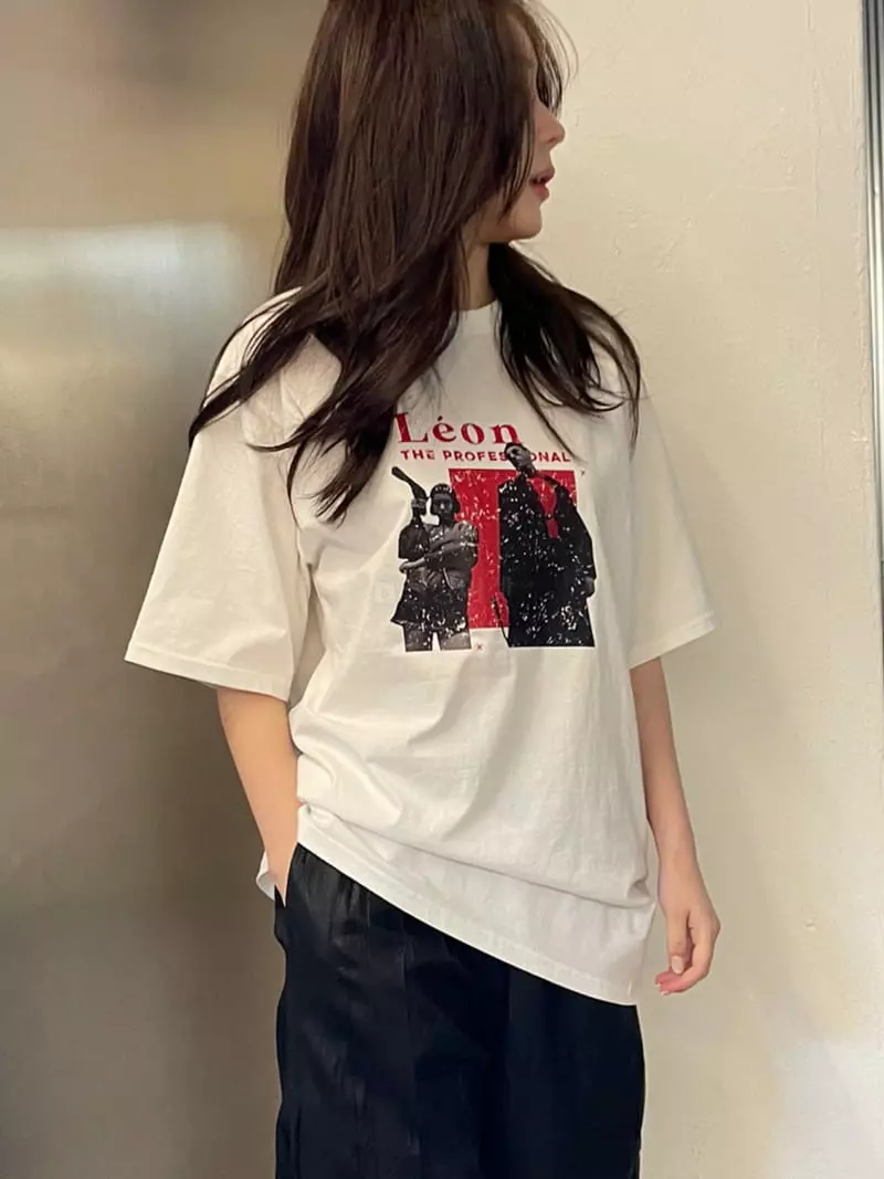 Rooof - Korean Women Fashion - #womensfashion - Leon Tee - 2