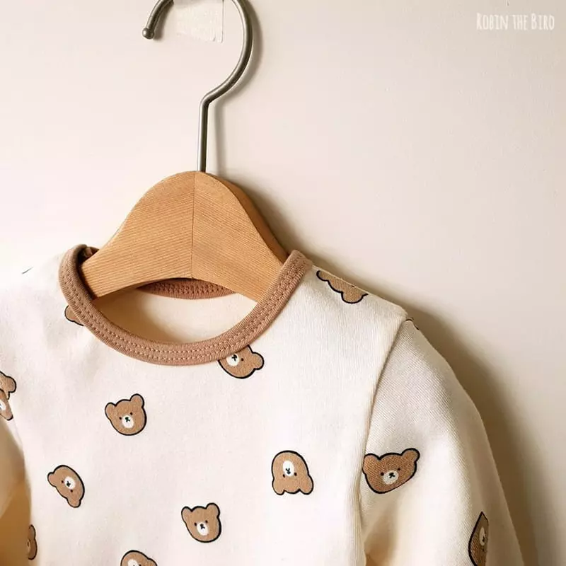 Saerobin - Korean Baby Fashion - #babyoutfit - Candy Bear Eayswear Bodysuit - 5
