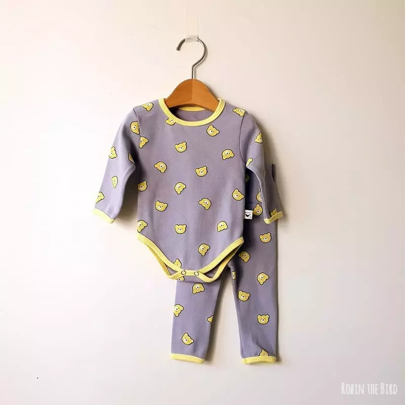 Saerobin - Korean Baby Fashion - #babyoutfit - Candy Bear Eayswear Bodysuit - 6
