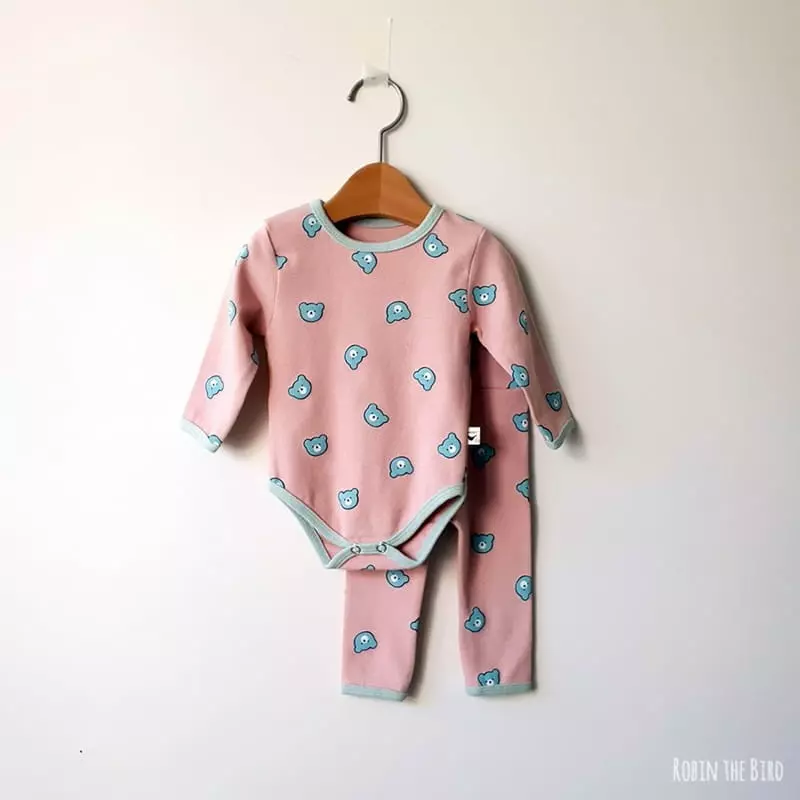 Saerobin - Korean Baby Fashion - #onlinebabyboutique - Candy Bear Eayswear Bodysuit - 8