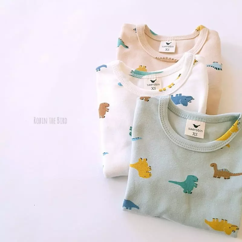 Saerobin - Korean Children Fashion - #childofig - Dino Easywear - 7