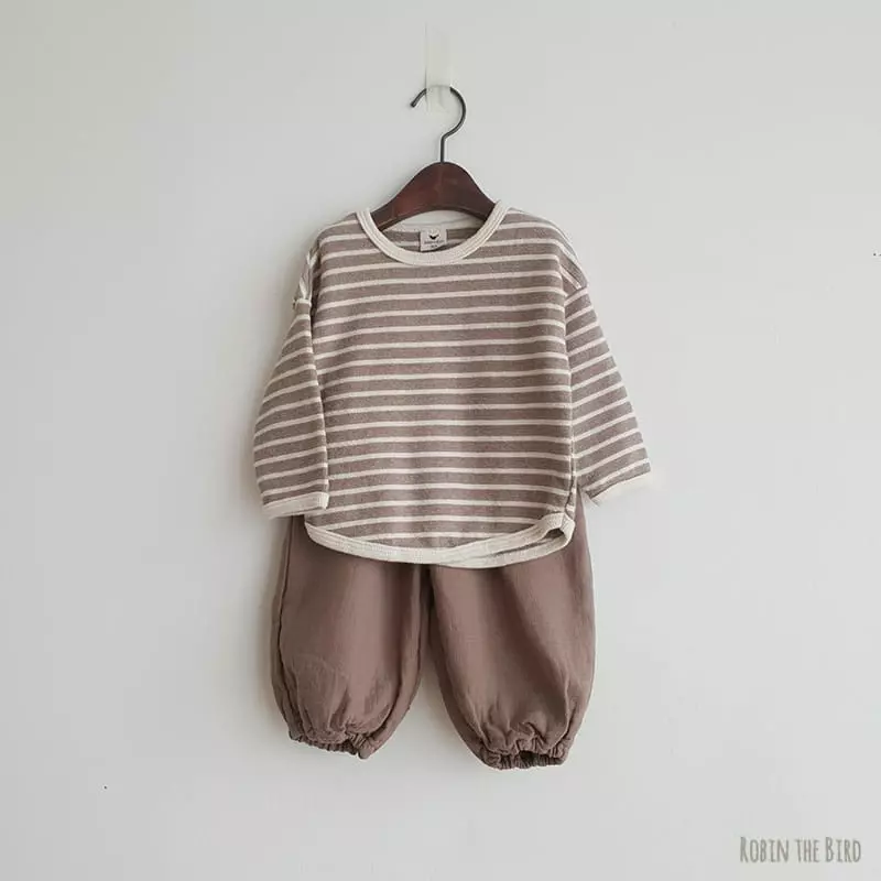 Saerobin - Korean Children Fashion - #childofig - Stripes Totom Tee