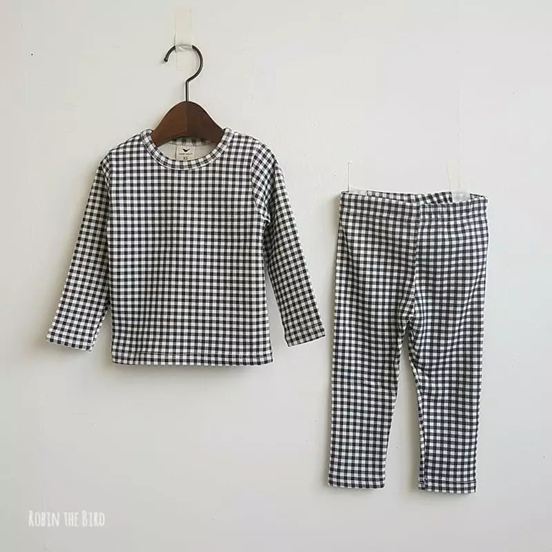 Saerobin - Korean Children Fashion - #childrensboutique - Check Easywear - 6