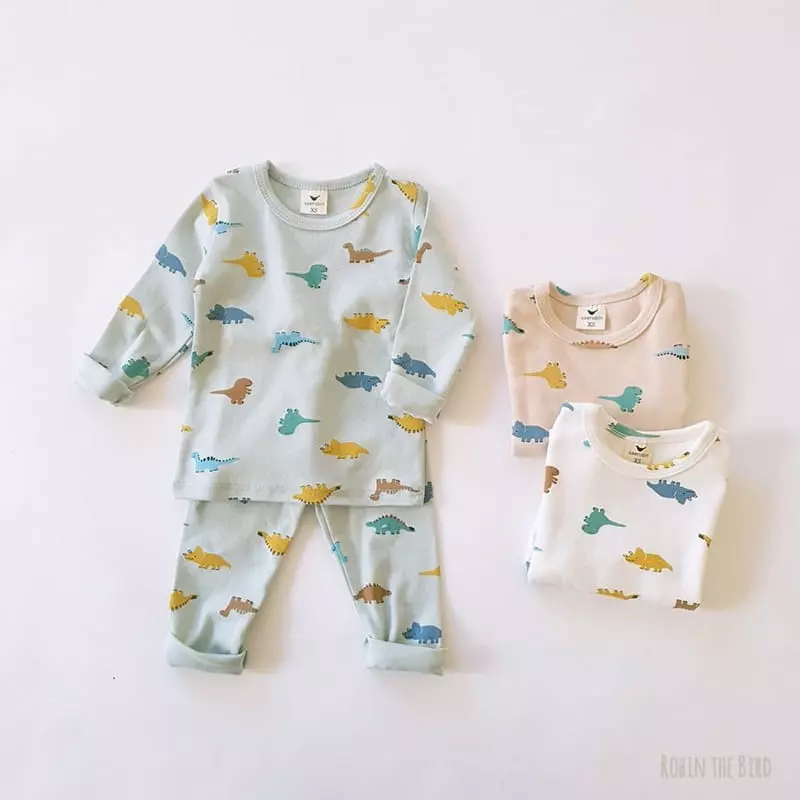 Saerobin - Korean Children Fashion - #childrensboutique - Dino Easywear - 8