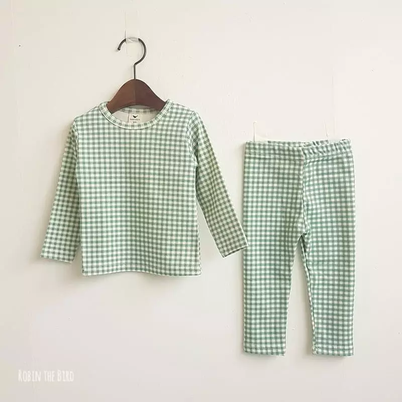 Saerobin - Korean Children Fashion - #designkidswear - Check Easywear - 7