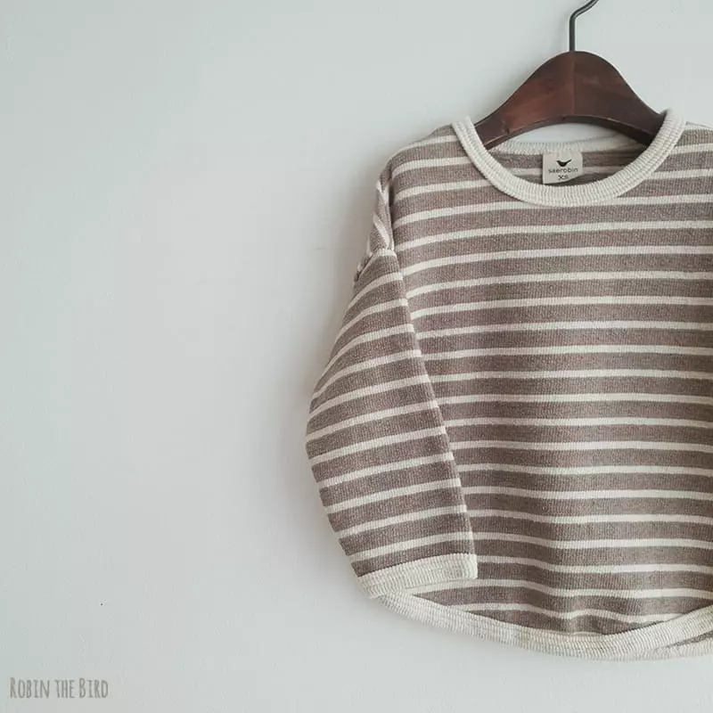 Saerobin - Korean Children Fashion - #designkidswear - Stripes Totom Tee - 3