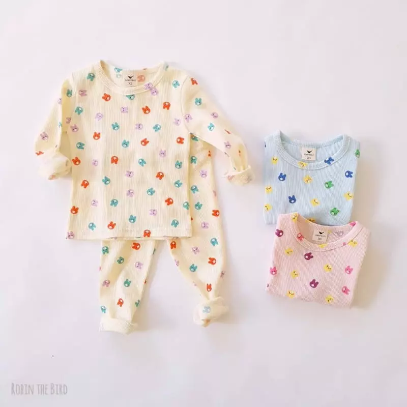 Saerobin - Korean Children Fashion - #kidsshorts - Waffle Rabbit Easywear