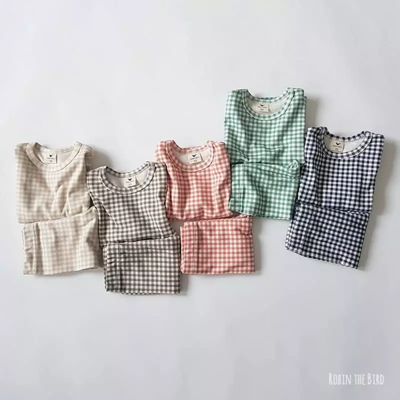 Saerobin - Korean Children Fashion - #kidsstore - Check Easywear - 11