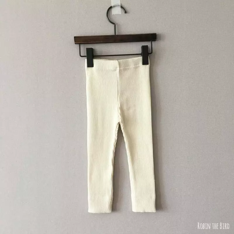 Saerobin - Korean Children Fashion - #kidzfashiontrend - Rib Leggings - 11