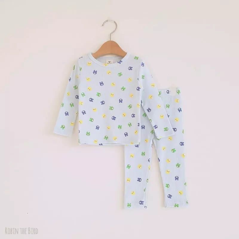 Saerobin - Korean Children Fashion - #littlefashionista - Waffle Rabbit Easywear - 5