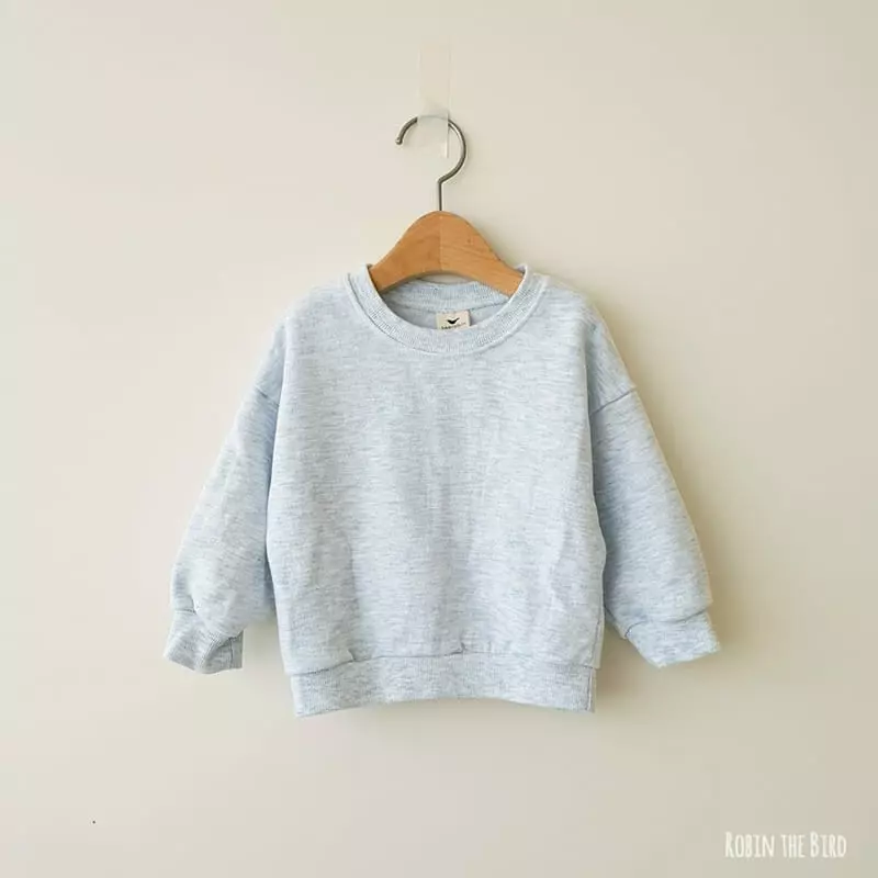 Saerobin - Korean Children Fashion - #magicofchildhood - Simple Sweatshirt - 11