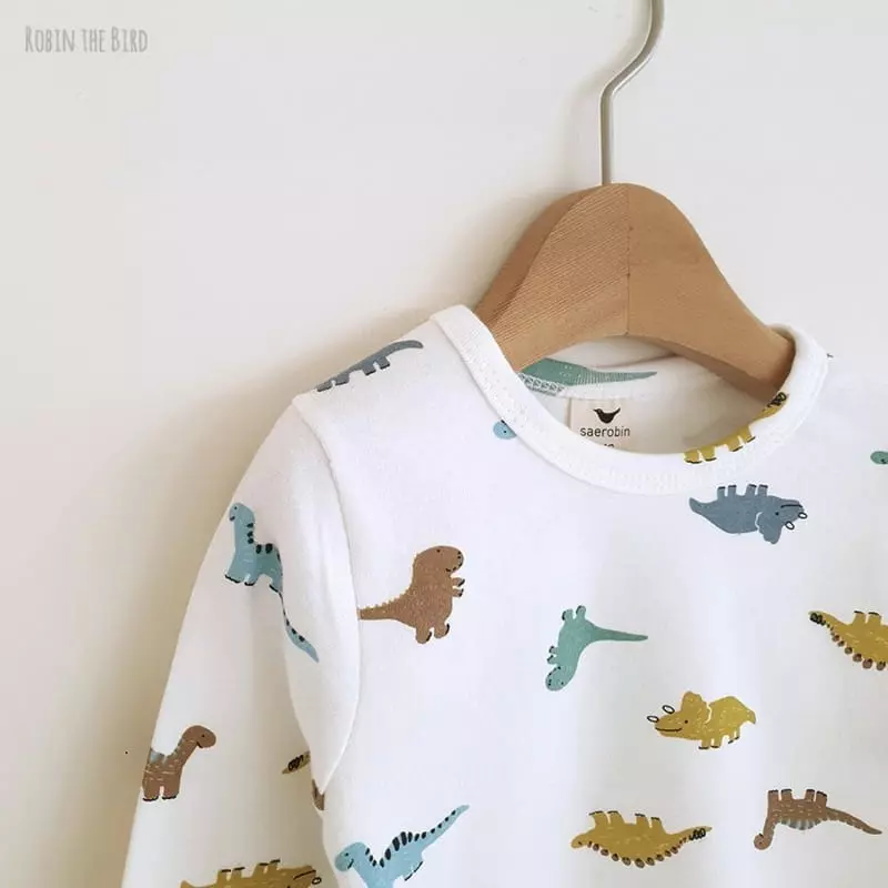 Saerobin - Korean Children Fashion - #magicofchildhood - Dino Easywear - 3