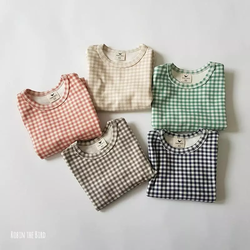Saerobin - Korean Children Fashion - #prettylittlegirls - Check Easywear