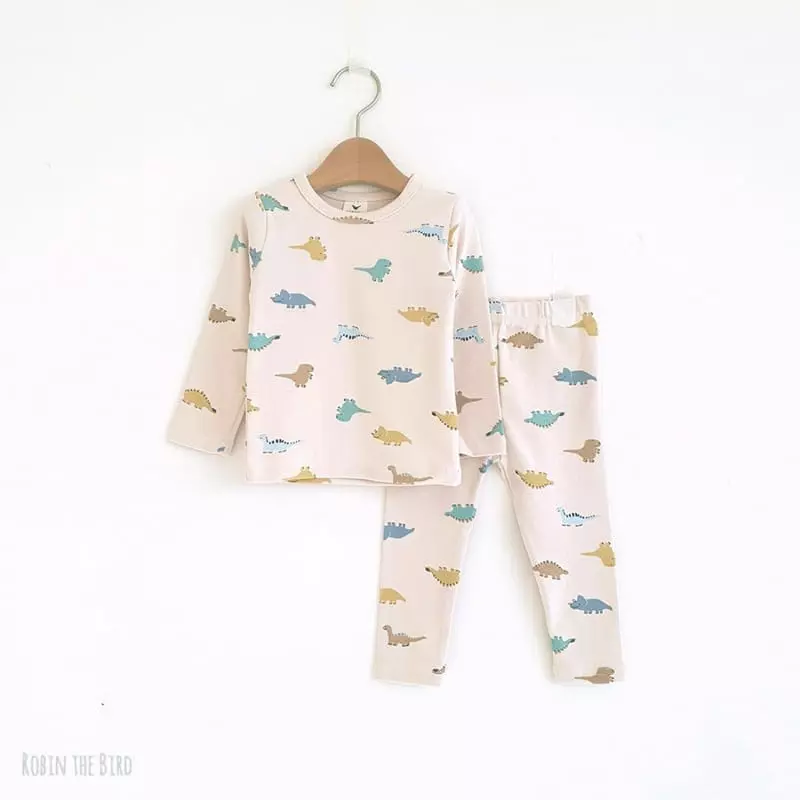 Saerobin - Korean Children Fashion - #prettylittlegirls - Dino Easywear - 5