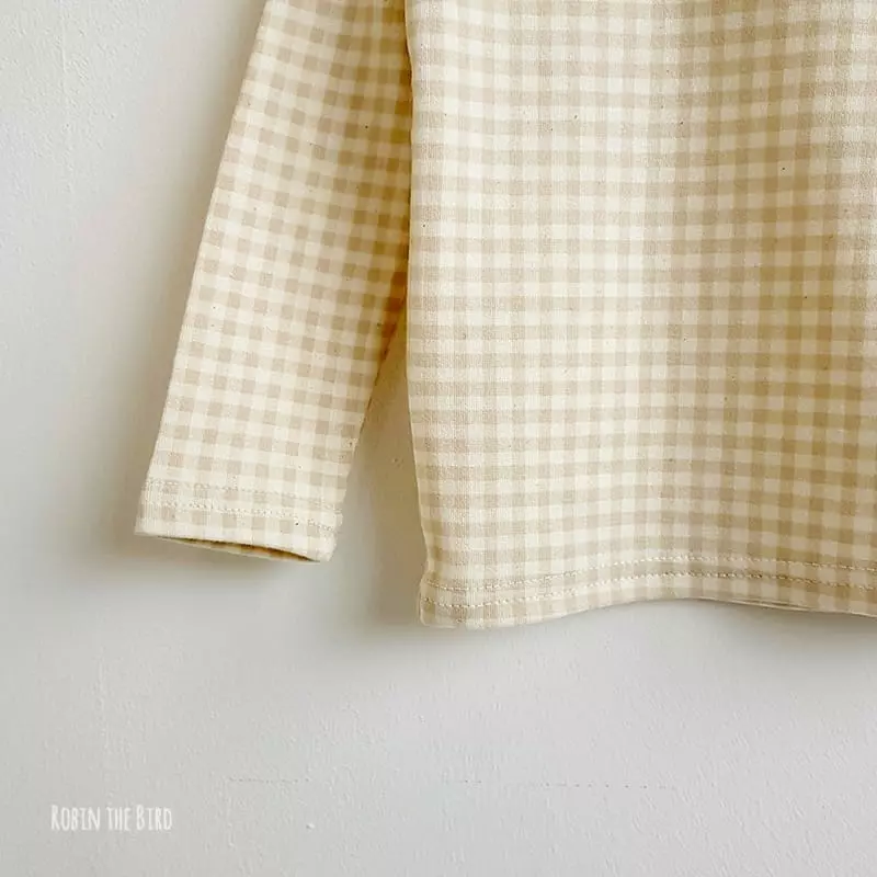Saerobin - Korean Children Fashion - #toddlerclothing - Check Easywear - 4
