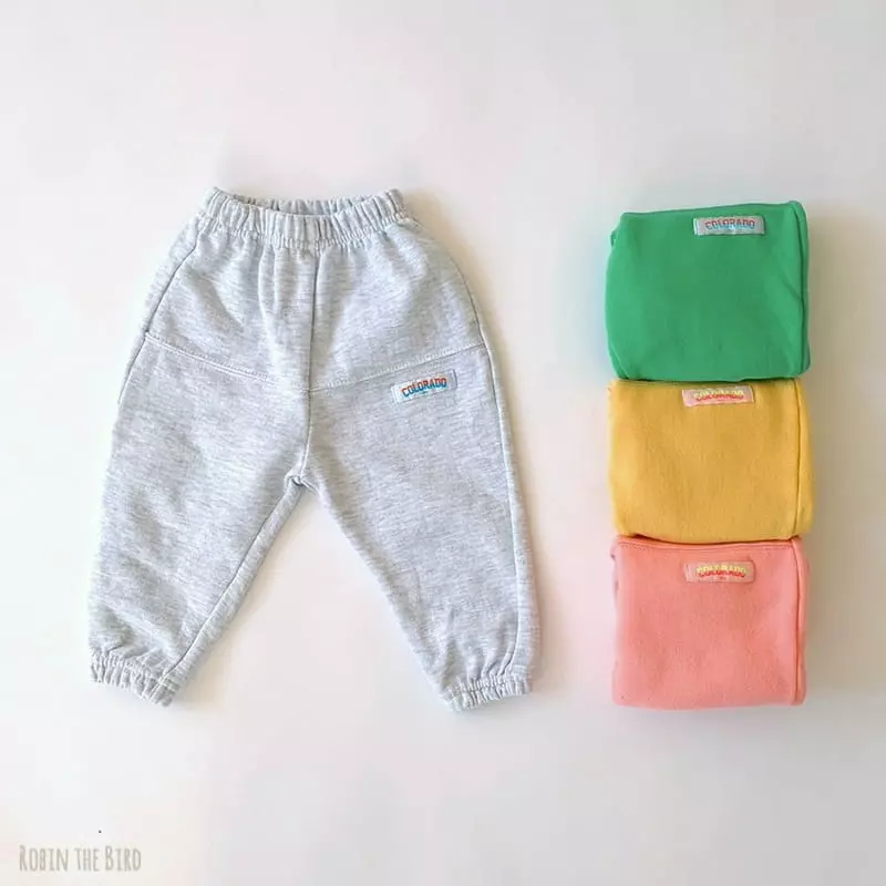 Saerobin - Korean Children Fashion - #stylishchildhood - Simple Baggy Pants