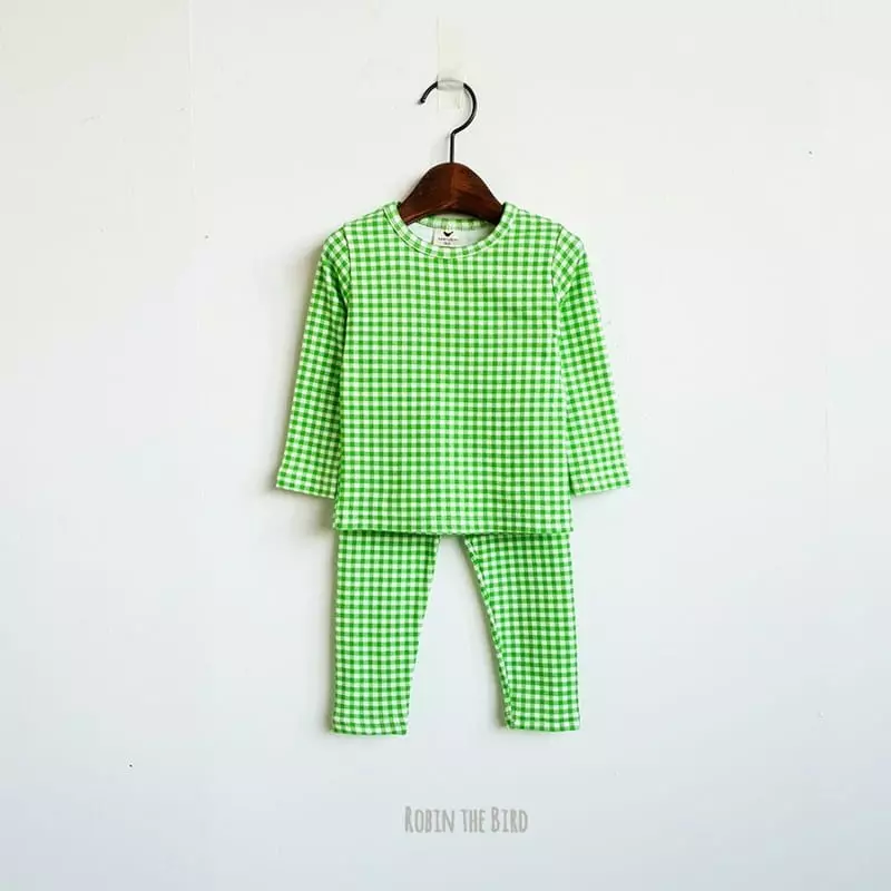 Saerobin - Korean Children Fashion - #prettylittlegirls - Candy Check Easywear - 4