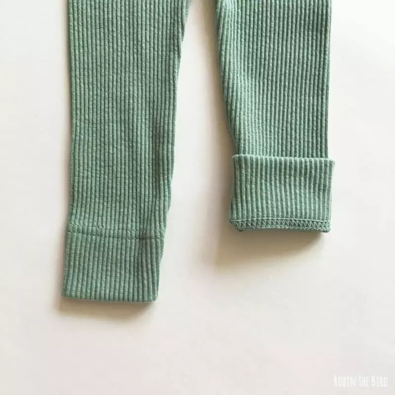 Saerobin - Korean Children Fashion - #todddlerfashion - Rib Leggings